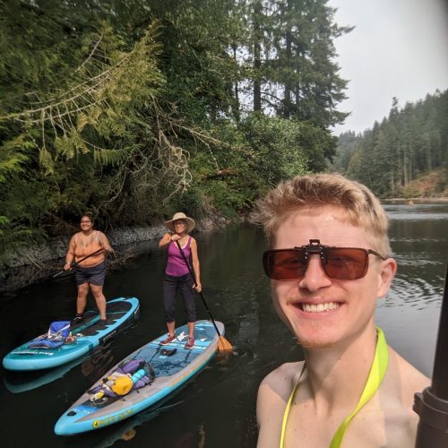 Paddle Boarding On The Silverton Reservoir